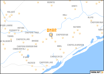 map of Omar