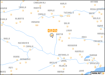 map of Omar