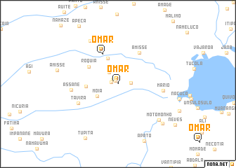 map of Omar