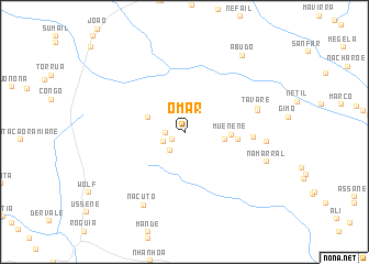 map of Omar