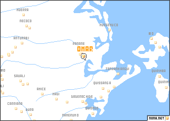 map of Omar