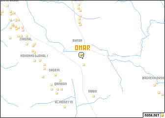 map of ‘Omār