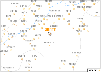 map of Omata