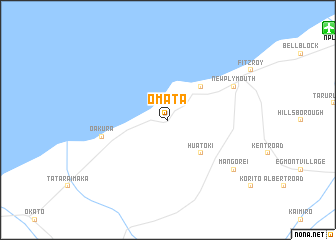 map of Omata