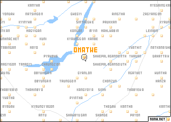 map of Omatwe