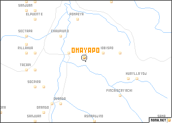 map of Omayapo