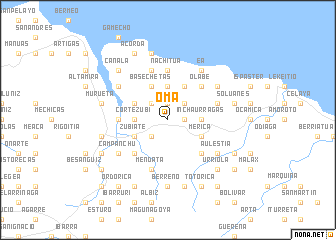 map of Oma