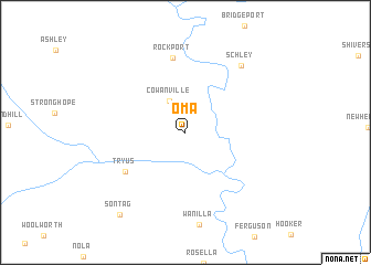 map of Oma