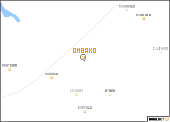map of Ombako
