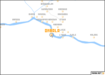 map of Ombala