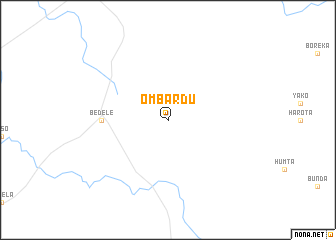 map of Ombardu