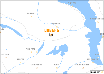 map of Omberg