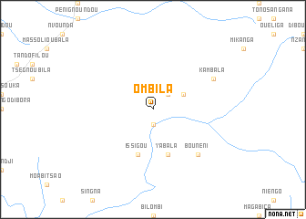 map of Ombila