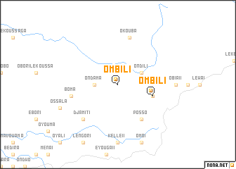 map of Ombili