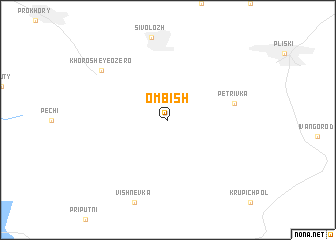 map of Ombish