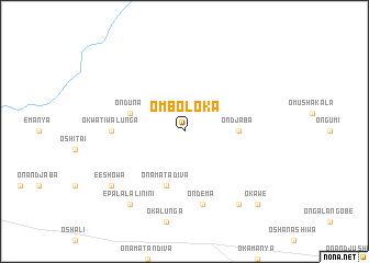 map of Omboloka