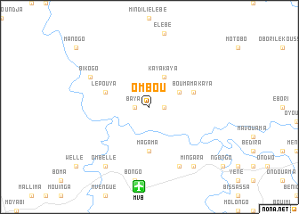 map of Ombou