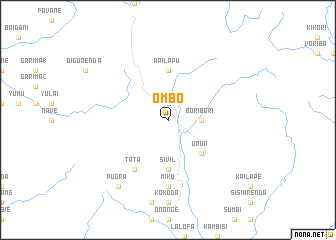 map of Ombo