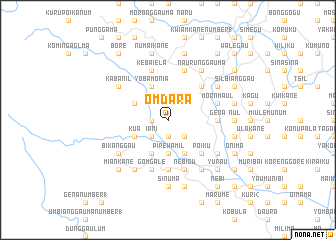 map of Omdara
