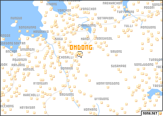 map of Ŏm-dong