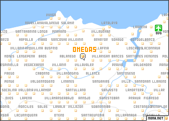 map of Omedas