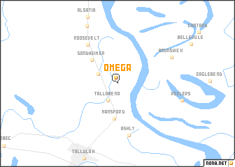 map of Omega