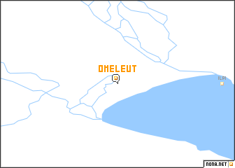 map of Omeleut