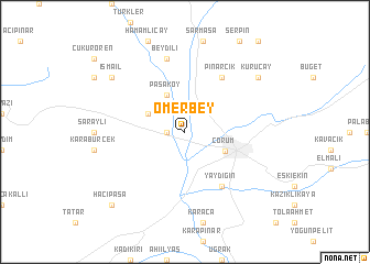 map of Ömerbey