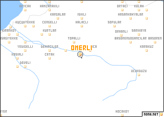 map of Ömerli