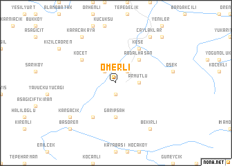 map of Ömerli