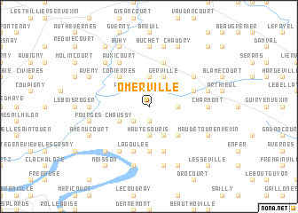 map of Omerville