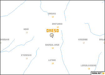 map of Omeso