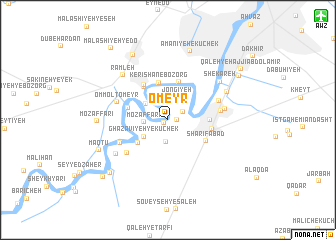 map of ‘Omeyr