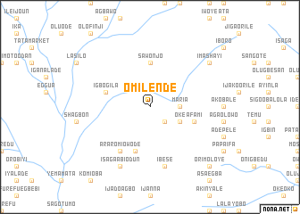 map of Omilende