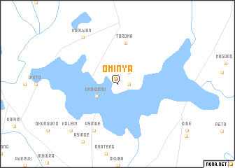 map of Ominya