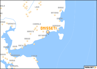 map of Omisseti