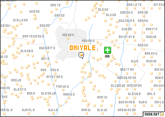 map of Omiyale
