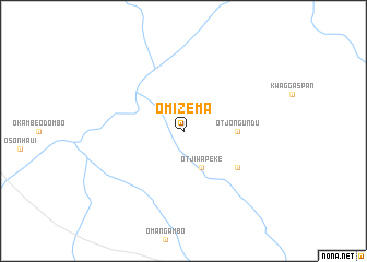 map of Omizema