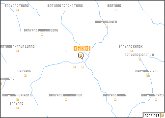 map of Omkoi
