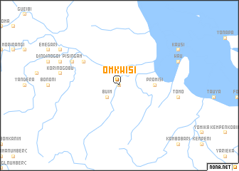 map of Omkwisi