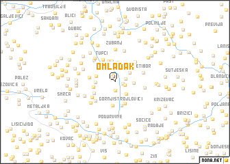 map of Omladak