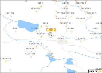 map of Omma