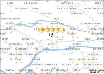 map of Ommerenveld