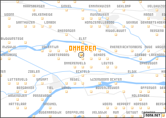 map of Ommeren