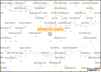 map of Ommerschans