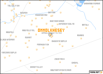 map of Omm ol Khes̄ey