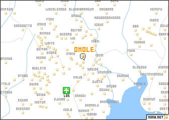 map of Omole