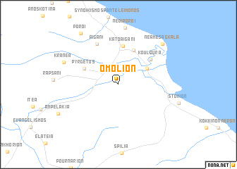 map of Omólion