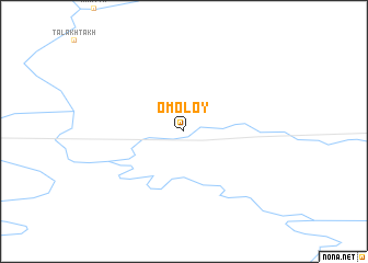 map of Omoloy