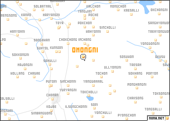 map of Omong-ni